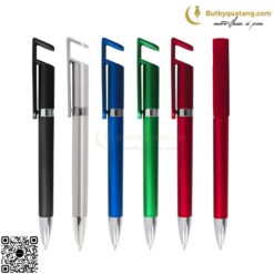 Bút Bi Nhựa Xoay V135 In Logo 4 butkyquatang.com Bút Bi Nhựa Nút Bấm V135 In Logo 6