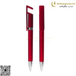 Bút Bi Nhựa Xoay V135 In Logo 5 butkyquatang.com Bút Bi Nhựa Nút Bấm V135 In Logo 5