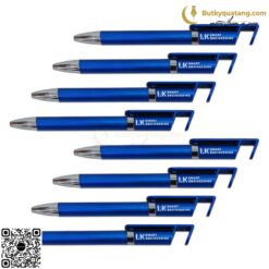 Bút Bi Nhựa Xoay V135 In Logo 16 butkyquatang.com Bút Bi Nhựa Nút Bấm V135 4