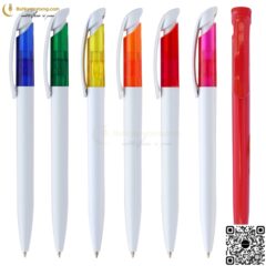 Bút Bi Bấm V123 In Logo Công Ty 24 butkyquatang.com Bút Bi Quảng Cáo V123 In Logo – Butkyquatang.com