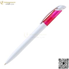 Bút Bi Bấm V123 In Logo Công Ty 20 butkyquatang.com Bút Bi Quảng Cáo V123 In Logo – Butkyquatang.com