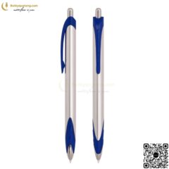 Bút Bi Nhựa Bấm Đầu Tròn V125 – Butkyquatang.com