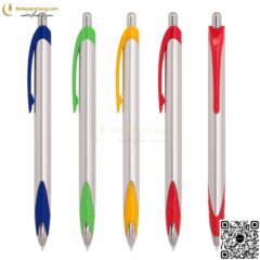 Bút Bi Nhựa Bấm Đầu Tròn V125 – Butkyquatang.com