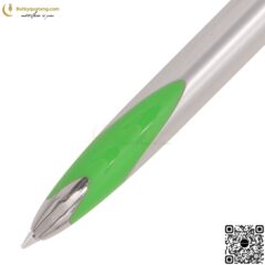 Bút Bi Nhựa Bấm Đầu Tròn V125 – Butkyquatang.com