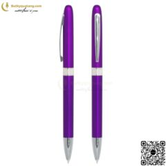 Bút Bi Nhựa Bấm Quảng Cáo V115 – Butkyquatang.com