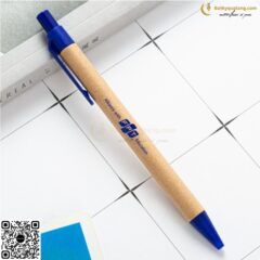 Bút Bi Nhựa Đầu Bấm V137 In Logo Theo Yêu Cầu – Butkyquatang.com