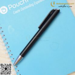 Bút Bi Nhựa Nút Bấm V101 In Logo 10