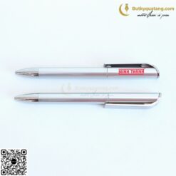 Bút Bi Nhựa Nút Bấm V101 In Logo 2