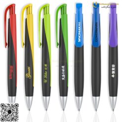 Bút Nhựa Bấm In Logo Quảng Cáo V120 3