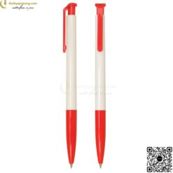 Bút Bi Nút Bấm Bằng Nhựa V121 In Logo 5