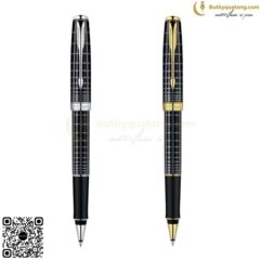 Bút Dạ Parker Sonnet 10 Grey Black Cài Vàng 0912310mb 11 butkyquatang.com Bút Dạ Parker Sonnet 10 Grey Black Cài Vàng 0912310mb