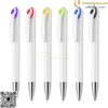 Bút Nhựa Bấm V119 In Logo 2 butkyquatang.com Bút bi nhựa nút bấm in logo V119