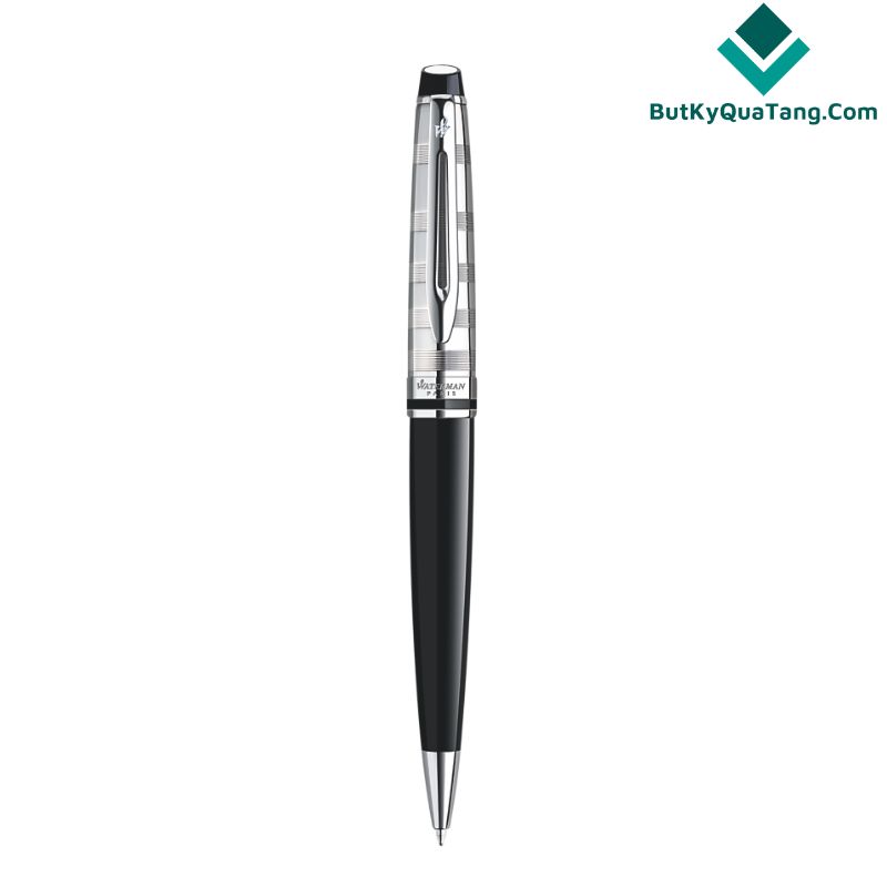 Bút Bi Waterman Expert 3 Dulux Black Cài Trắng 6 butkyquatang.com but bi Waterman Expert 3 Dulux Black cai trang s0952360 butkyquatang.com