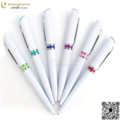 Bút Nhựa Đầu Bấm Siêu Nhẹ V131 16 butkyquatang.com bút bi bấm nhựa V131 in logo – butkyquatang.com