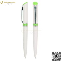 Bút Nhựa Đầu Bấm Siêu Nhẹ V131 18 butkyquatang.com bút bi bấm nhựa V131 in logo – butkyquatang.com