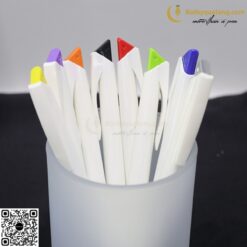 Bút Nhựa Nút Bấm Siêu Nhẹ V102 14 butkyquatang.com Bút Nhựa Nút Bấm Siêu Nhẹ V102 In Logo 12