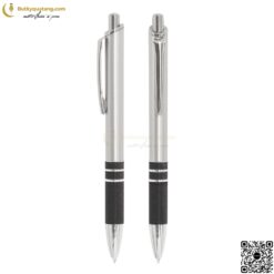 Bút Nhựa Bấm Đầu Tròn V116 In Logo 11 butkyquatang.com bút bi nhựa đầu bấm in logo V116 4