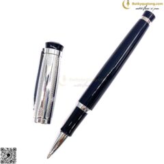 Bút Bi Kim Loại Dạng Nắp Đen V037 Làm Quà Tặng 13 butkyquatang.com V037 + Butkyquatang.com