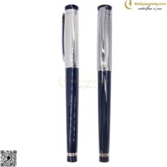 Bút Bi Kim Loại Dạng Nắp Đen V037 Làm Quà Tặng 15 butkyquatang.com V037 + Butkyquatang.com