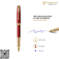 Bút Máy Parker Sonnet Red GT 18K TB-1950773 1