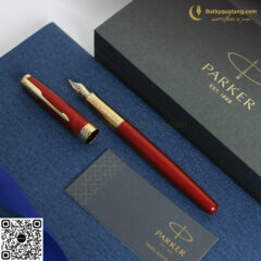 Bút Máy Parker Sonnet Red GT 18K TB-1950773 7