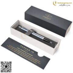 Bút Bi Cao Cấp Parker IM Đ-Blue Grey CT TB4-1975648 (3501179756486) 13 butkyquatang.com Bút Bi Cao Cấp Parker IM Đ-Blue Grey CT TB4-1975648 (2)