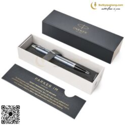 Bút Bi Cao Cấp Parker IM Đ-Blue Grey CT TB4-1975648 (3501179756486) 5 butkyquatang.com Bút Bi Cao Cấp Parker IM Đ-Blue Grey CT TB4-1975648 (2)