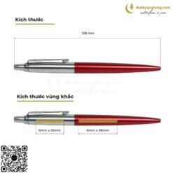 Bút Bi Cao Cấp Parker Jotter Đ-KST Red CT TB6-1953348 (3501179533483) 7