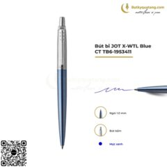 Bút Bi Cao Cấp Parker Jotter SE X-Sky Blue CT GB6-2025828 (3026980258283) 6 butkyquatang.com But Bi Cao Cap Parker Jotter D WTL Blue CT TB6 1953411 1 butkyquatang.com