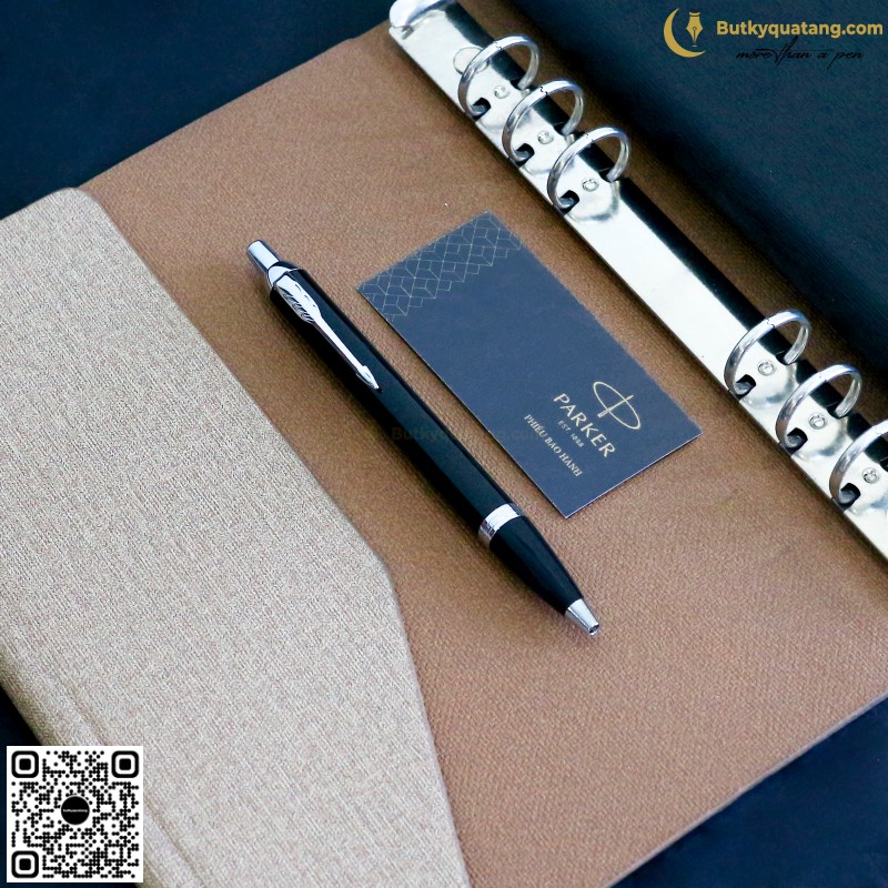 Bút Bi Parker IM Đ-Black CT TB4-1975636 Cao Cấp Làm Quà Tặng (3501179756363) 18 butkyquatang.com Bút Bi Parker IM Đ-Black CT TB4-1975636