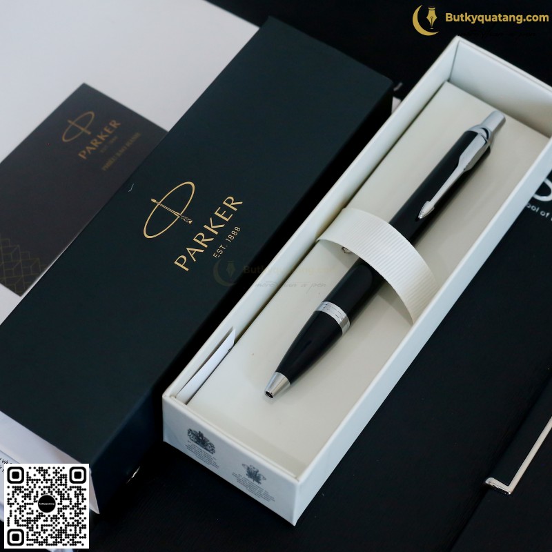 Bút Bi Parker IM Đ-Black CT TB4-1975636 Cao Cấp Làm Quà Tặng (3501179756363) 16 butkyquatang.com Bút Bi Parker IM Đ-Black CT TB4-1975636