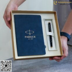 Set Hộp Đựng Parker SBP101 In Logo 4 butkyquatang.com Set hộp đựng Parker SBP101