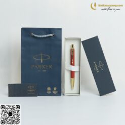 Bút Bi Cao Cấp Parker IM PRM X-Red GT GB-2143644 - Butkyquatang.com