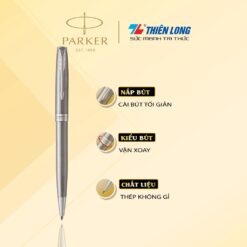 Bút bi cao cấp Parker Sonnet Đ-STAIN Steel CT TB-1950871 (3501179508719) 4 butkyquatang.com sg 11134201 22110 cqekj1a521jv36 butkyquatang.com