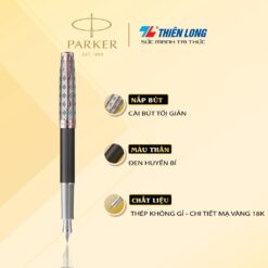 Bút Máy Cao Cấp Parker SON Metal Grey PGT18k GB-2119788 - Mạ vàng 18K (3026981197888) 4 butkyquatang.com sg 11134201 22110 i5qlmee521jv1d butkyquatang.com