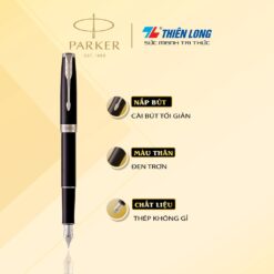 Bút Máy Cao Cấp Parker Sonnet Black CT 18K TB-1950789 (3501179507897) 4 butkyquatang.com sg 11134201 22110 j9hpau9421jvdf butkyquatang.com