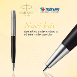 Bút Bi Cao Cấp Parker SON X-SB MBlack CT TB-2146872 - Thép không gỉ (3026981468728) 14 butkyquatang.com sg 11134201 22110 op5igfe521jva4 butkyquatang.com