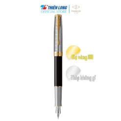 Bút Máy Cao Cấp Parker SON Metal Black GT18k GB-2119784 - Mạ vàng 18K (3026981197840) 5 butkyquatang.com sg 11134201 22110 su1shg0421jvf8 butkyquatang.com