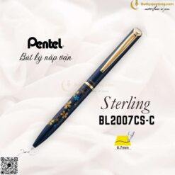 Bút Ký Cao Cấp Pentel BL2007-1 Ngòi 0.7mm Có Gác Bút 6 butkyquatang.com Bút Ký Cao Cấp Pentel BL2007-1
