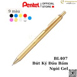 Bút Ký Cao Cấp Pentel BL407 Ngòi 0.7mm Mực Xanh