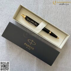 Bút Bi Parker IM 2017 Niken Cài Vàng (25)