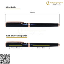 Bút Ký Gel Pentel Sterling K611 Ngòi 0.7mm Mực Xanh 7