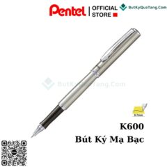 Bút Ký Pentel Cao Cấp K600 Ngòi 0.7mm Mực Xanh (5)