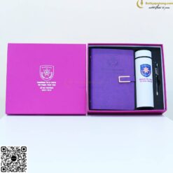 Set Quà Tặng Sổ Tay + Bút Ghi Chép + Bình Life 500ml GS108