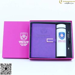 Set Quà Tặng Sổ Tay + Bút Ghi Chép + Bình Life 500ml GS108