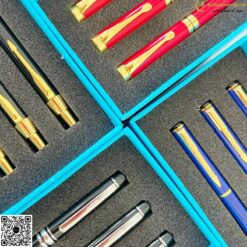 Bộ Quà Tặng 3 Bút Quà Tặng + Hộp GS151 In Logo Công Ty
