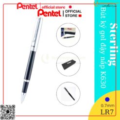 Bút Ký Cao Cấp Pentel K630 Ngòi 0.7mm Mực Xanh 8 butkyquatang.com Bút Ký Cao Cấp Pentel K630 Ngòi 0.7mm Mực Xanh