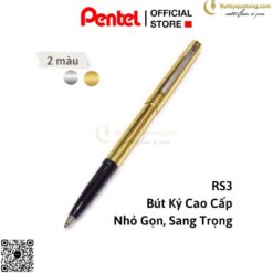 Bút Ký Cao Cấp Pentel RS3 Ngòi 0.8mm Mực Xanh 3 butkyquatang.com Bút Ký Cao Cấp Pentel RS3 Ngòi 0.8mm Mực Xanh