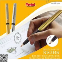 Bút Ký Cao Cấp Pentel RS3 Ngòi 0.8mm Mực Xanh 4 butkyquatang.com Bút Ký Cao Cấp Pentel RS3 Ngòi 0.8mm Mực Xanh