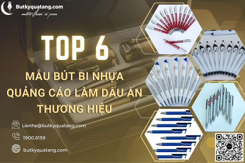 bút bi nhựa quảng cáo